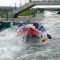 Prima competiție pe un râu artificial de rafting, în România: Cornișa IRF Rafting Cup 2021