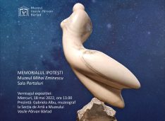 Expoziție de sculptură și grafică Marcel Guguianu în Sala Portaluri a Muzeului ”Mihai Eminescu”