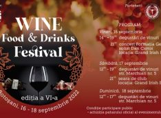 Wine Food & Drinks Festival Editia VI BOTOSANI 16-18 SEPTEMBRIE
