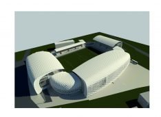 Primele imagini cu super-stadionul care va fi construit la Botoșani. Cosmin Andrei vrea și rezultate de la FC Botoșani
